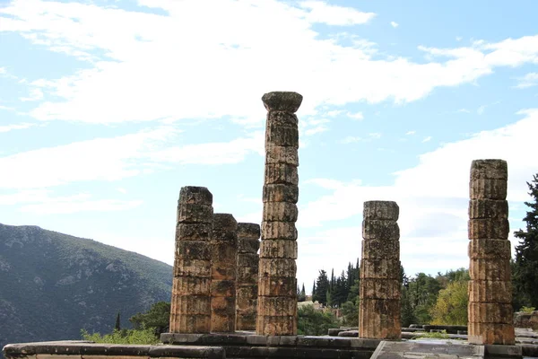 Oráculo Delphi Grécia — Fotografia de Stock