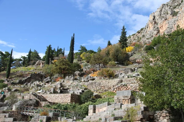 Μαντείο Των Δελφών — Φωτογραφία Αρχείου