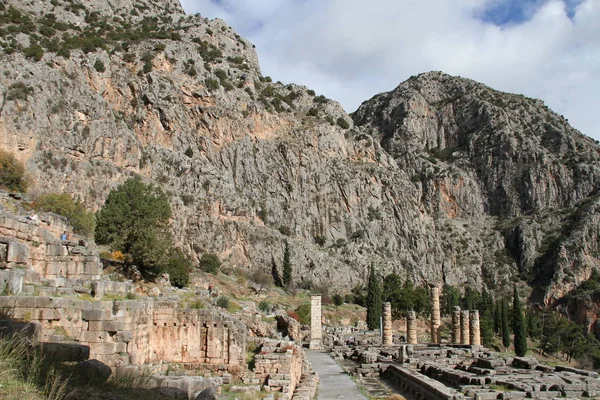 Oracle Delphi Griekenland — Stockfoto