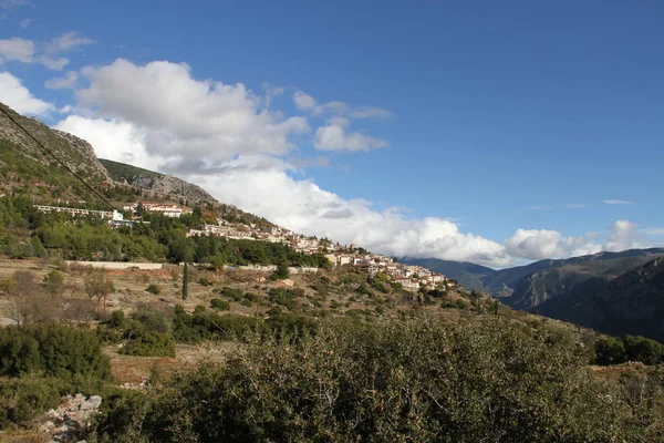 Oraklet Delphi Grekland — Stockfoto