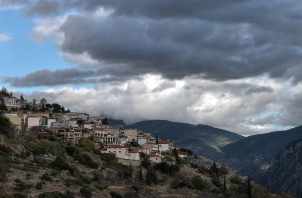 Oráculo Delphi Grécia — Fotografia de Stock