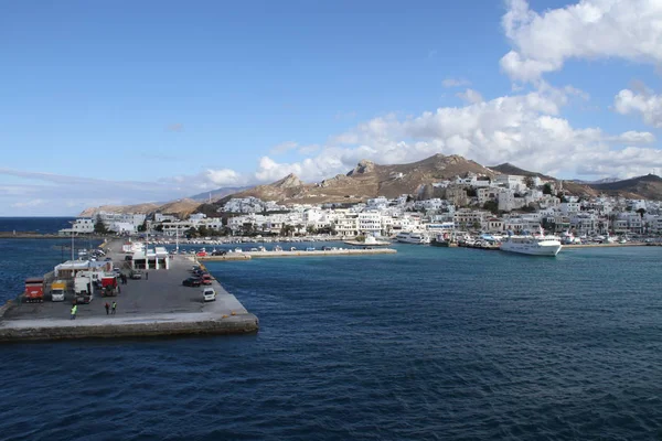 2017 Santorini Griekenland Ferry Griekenland Athene Naar Cycladen — Stockfoto