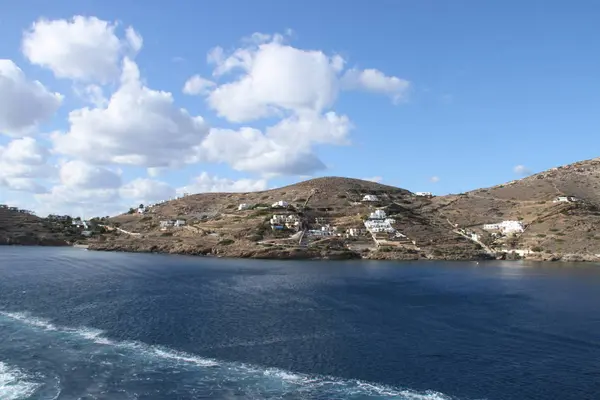 Prachtige Eiland Van Santorini — Stockfoto