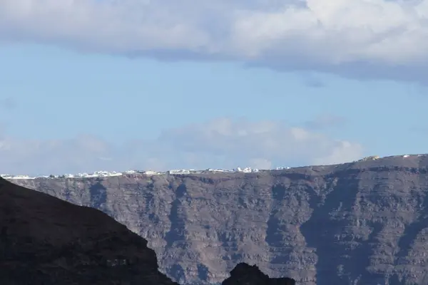 Bellissima Isola Santorini — Foto Stock