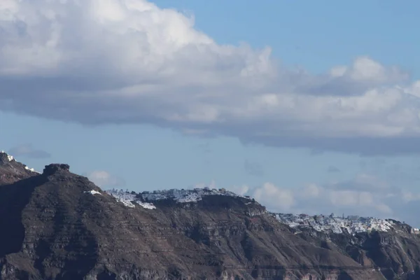 Krásný Ostrov Santorini — Stock fotografie