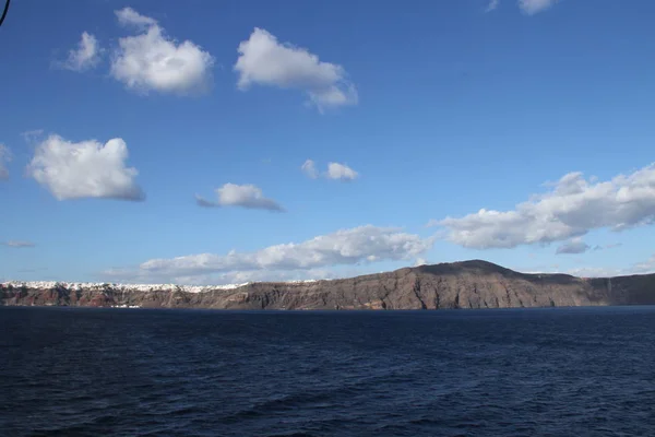 Prachtige Eiland Van Santorini — Stockfoto