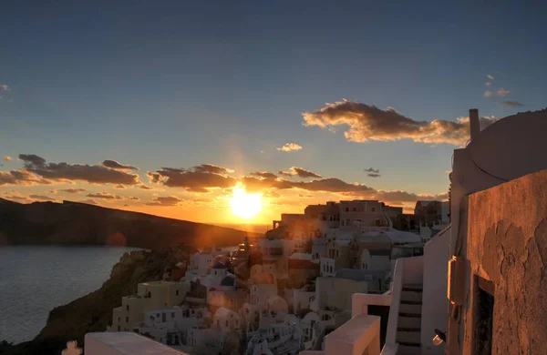 Schöne Insel Santorini — Stockfoto