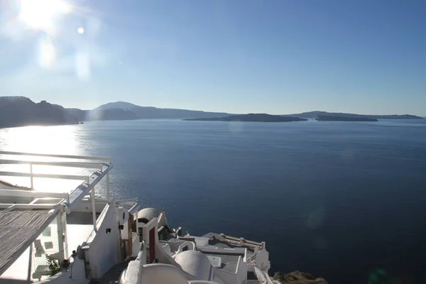 Prachtige Eiland Van Santorini — Stockfoto