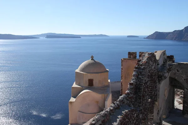 Schöne Insel Santorini — Stockfoto