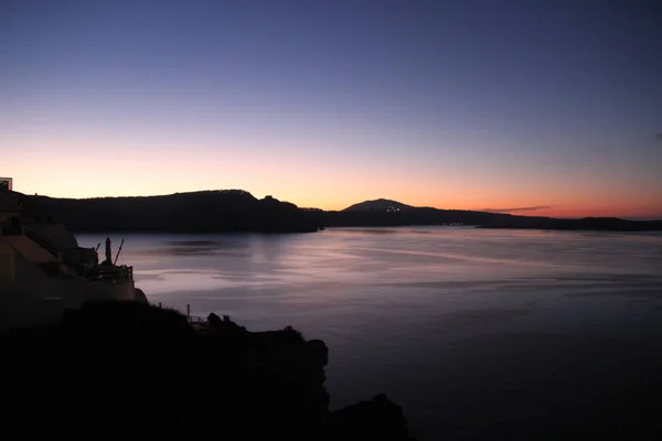 Prachtige Eiland Van Santorini — Stockfoto