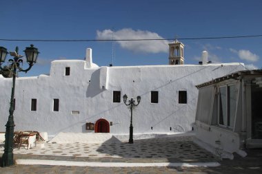 Mikonos Adası görünümünü