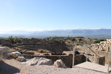 Mycenae, Yunanistan bir arkeolojik site Fotoğraflar