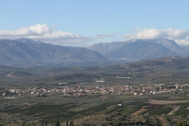 Mycenae, Yunanistan bir arkeolojik site Fotoğraflar