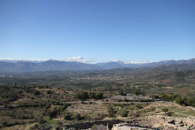 Kalıntıları Cornithos, Peloponesse, Yunanistan