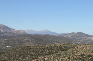 Kalıntıları Cornithos, Peloponesse, Yunanistan