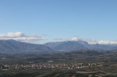 Kalıntıları Cornithos, Peloponesse, Yunanistan