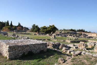 Kalıntıları Cornithos, Peloponesse, Yunanistan