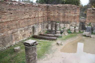 Olimpia, Yunanistan. Özgün Olimpiyat Oyunları sitesi