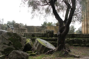 Olimpia, Yunanistan. Özgün Olimpiyat Oyunları sitesi