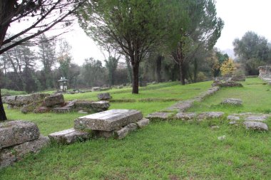 Olimpia, Yunanistan. Özgün Olimpiyat Oyunları sitesi