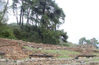 Olimpia, Yunanistan. Özgün Olimpiyat Oyunları sitesi