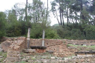 Olimpia, Yunanistan. Özgün Olimpiyat Oyunları sitesi