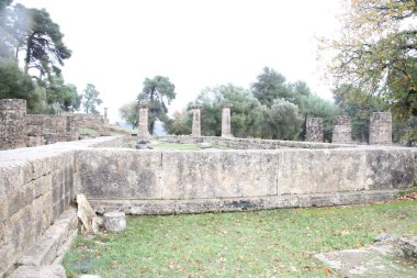 Olimpia, Yunanistan. Özgün Olimpiyat Oyunları sitesi