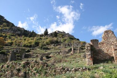 Mystra şehir anıtlar