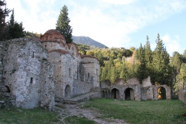 Mystra şehir anıtlar