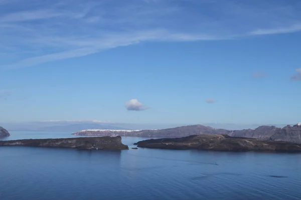 Prachtige Eiland Van Santorini — Stockfoto