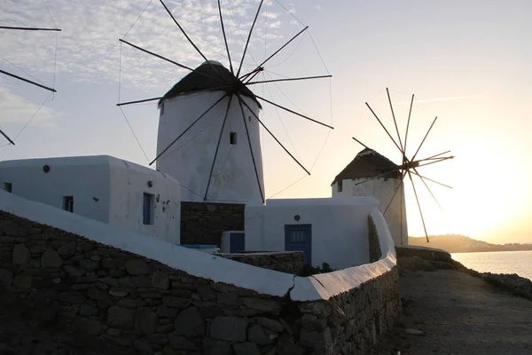 Mikonos Adası Görünümünü — Stok fotoğraf