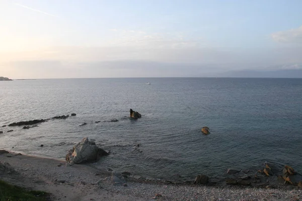 Vista Ilha Mykonos — Fotografia de Stock