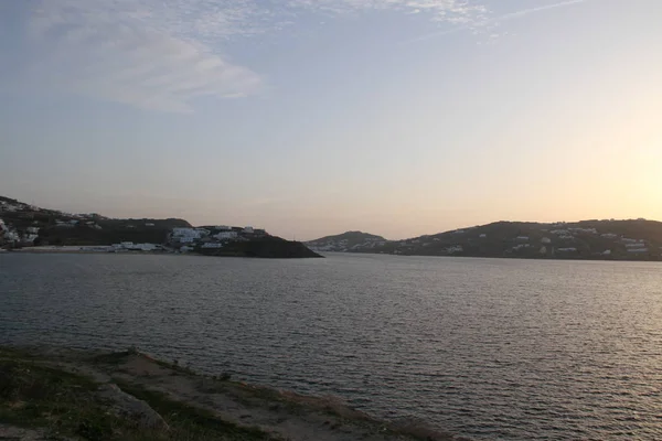 Uitzicht Het Eiland Mykonos — Stockfoto