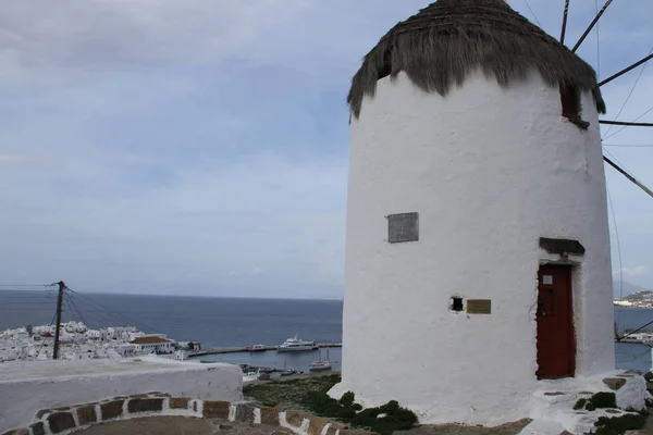 Mikonos Adası Görünümünü — Stok fotoğraf