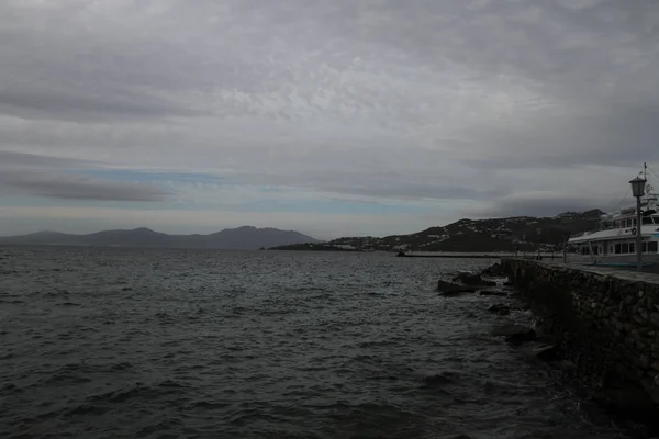 Uitzicht Het Eiland Mykonos — Stockfoto