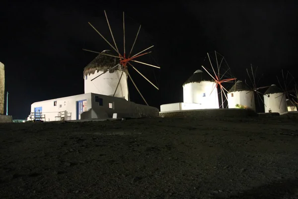 Mikonos Adası Görünümünü — Stok fotoğraf