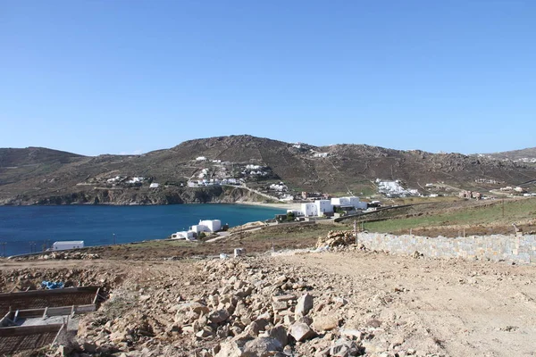 Вид Остров Миконос — стоковое фото