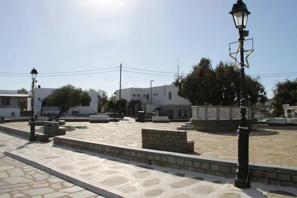 Vista Ilha Mykonos — Fotografia de Stock