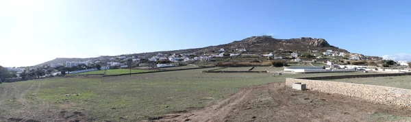 Veduta Dell Isola Mykonos — Foto Stock