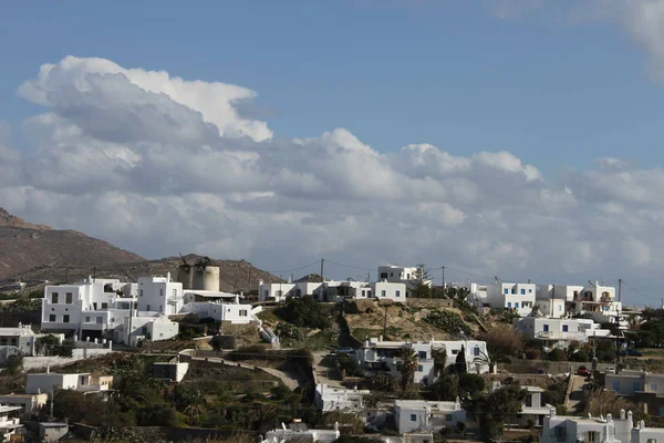 Vista Isla Mykonos — Foto de Stock