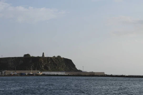 Vista Ilha Tinos Grécia — Fotografia de Stock