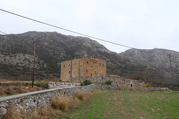 Iglesia Ortodoxa Griega Bizantina Naxos Grecia —  Fotos de Stock