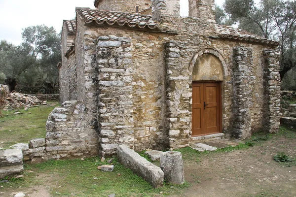 Byzantinische Griechisch Orthodoxe Kirche Naxos Griechenland — Stockfoto