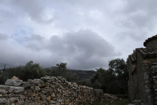 Βυζαντινή Ελληνική Ορθόδοξη Εκκλησία Νάξος Ελλάδα — Φωτογραφία Αρχείου