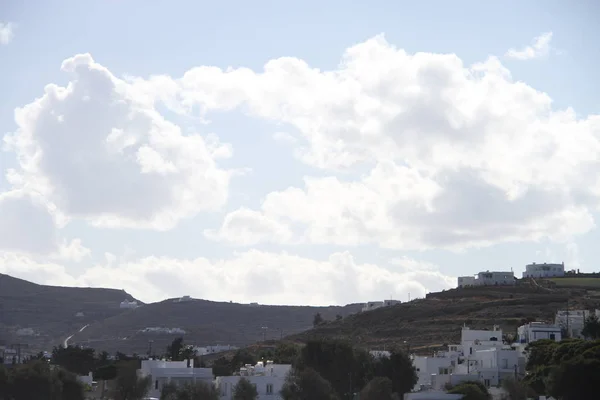 Következő Reptér Környékén Paros Görögország — Stock Fotó