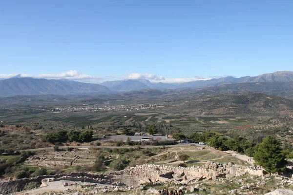 Fotos Sitio Arqueológico Micenas Grecia — Foto de Stock