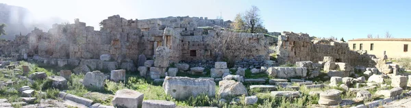 Ruinas Cornithos Peloponesse Grecia — Foto de Stock