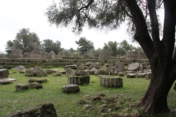 Olimpia Grèce Site Jeux Olympiques Originaux — Photo