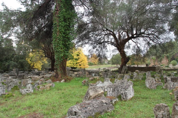 Olimpia Grèce Site Jeux Olympiques Originaux — Photo