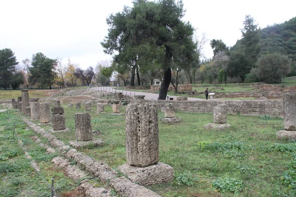 Olimpia Grèce Site Jeux Olympiques Originaux — Photo